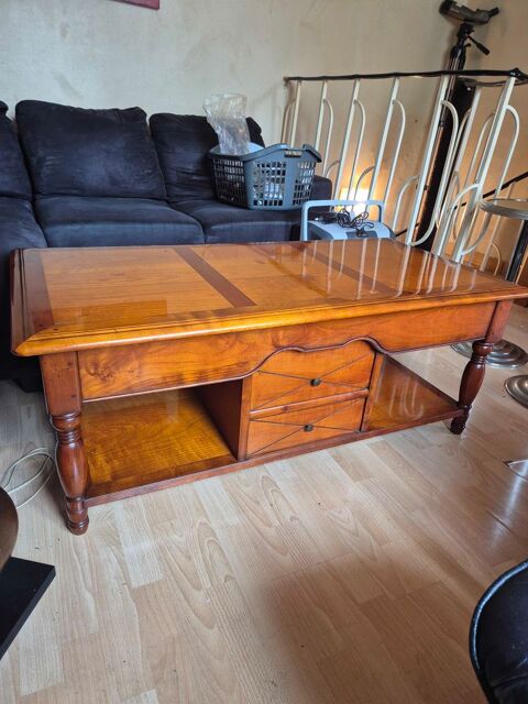 Table basse en bois avec rangements 75 Athis-Mons (91)