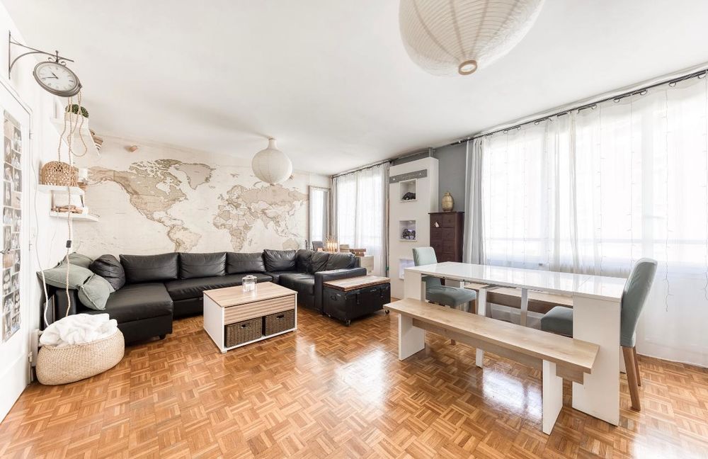 Vente Appartement Paris 20e - Appartement - 73m2 - 3 pièces - Parking & Cave Paris 20
