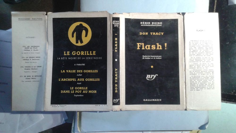 S&eacute;rie noire n&deg;273 Flash! Don Tracy Livres et BD