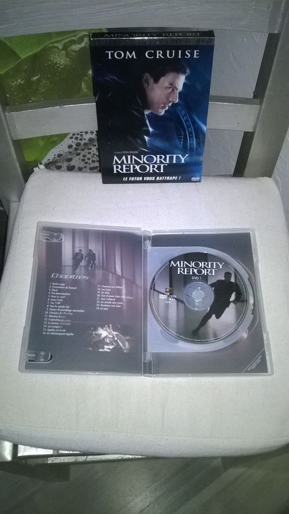 DVD Minority Report
Special Edition Tom Cruise
2003 DVD et blu-ray
