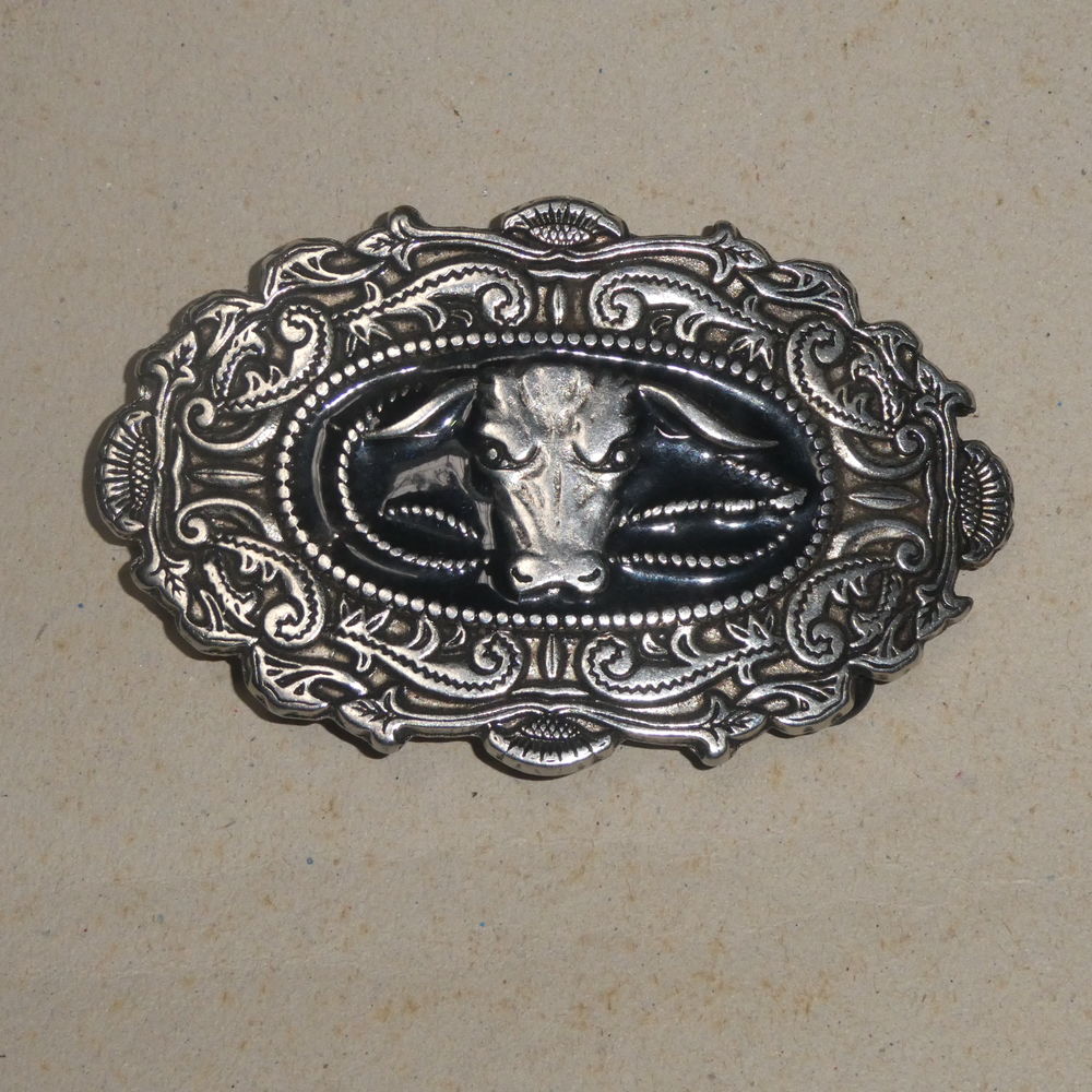 Boucle de ceinturon Cow< Boy Maroquinerie