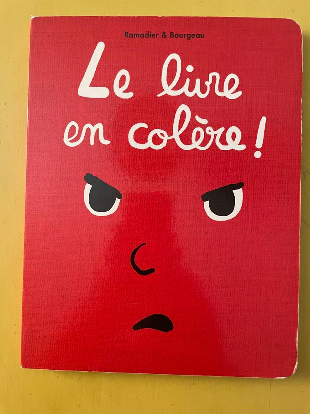 Le Livre - Le Livre En Col&egrave;re ! - Ramadier C&eacute;dric Livres et BD