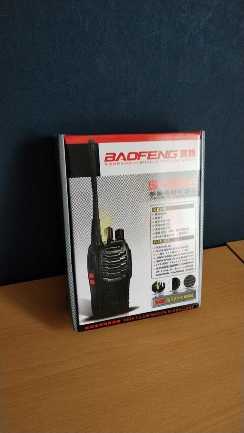 X2 Talkie Walkie Baofeng 5km 16 canals Avec Ecouteurs Talkie-walkie 5 Watts BF-888S Longue portée 24 Toul (54)