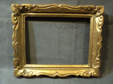 Petit Cadre Bois Sculpt� Dor� Feuille Style Louis XV 0F 0 Loches (37)