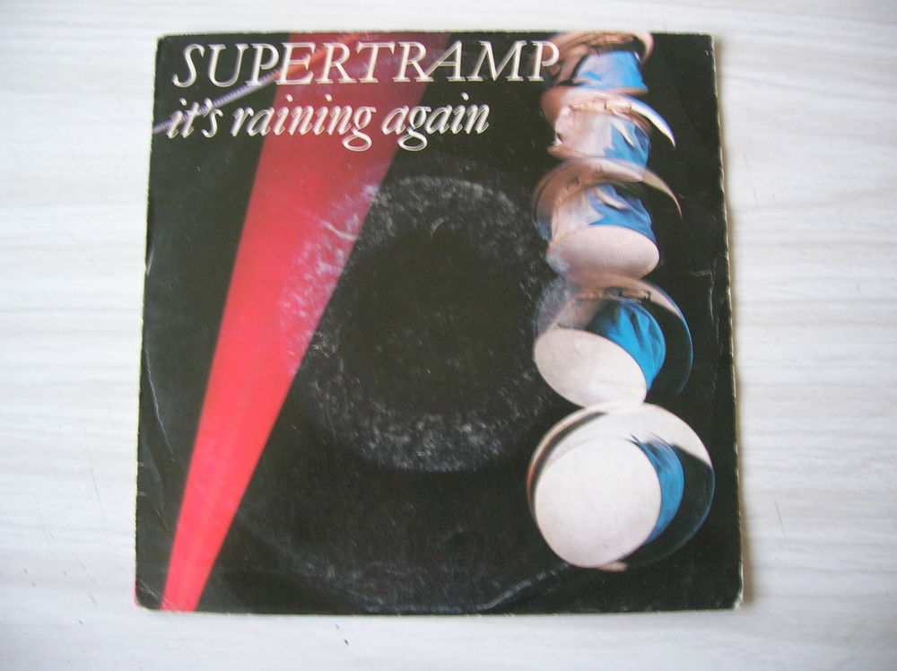 45 TOURS SUPERTRAMP It's raining again CD et vinyles