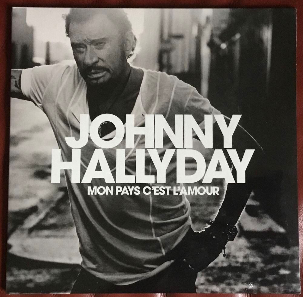Album vinyle "Mon Pays c'est l'Amour"Johnny Hallyday CD et vinyles