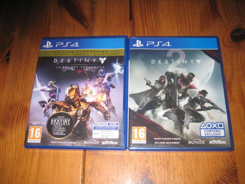 lot 2 jeux ps4 DESTINY edition legentaire + DESTINY 2 20 C�zy (89)