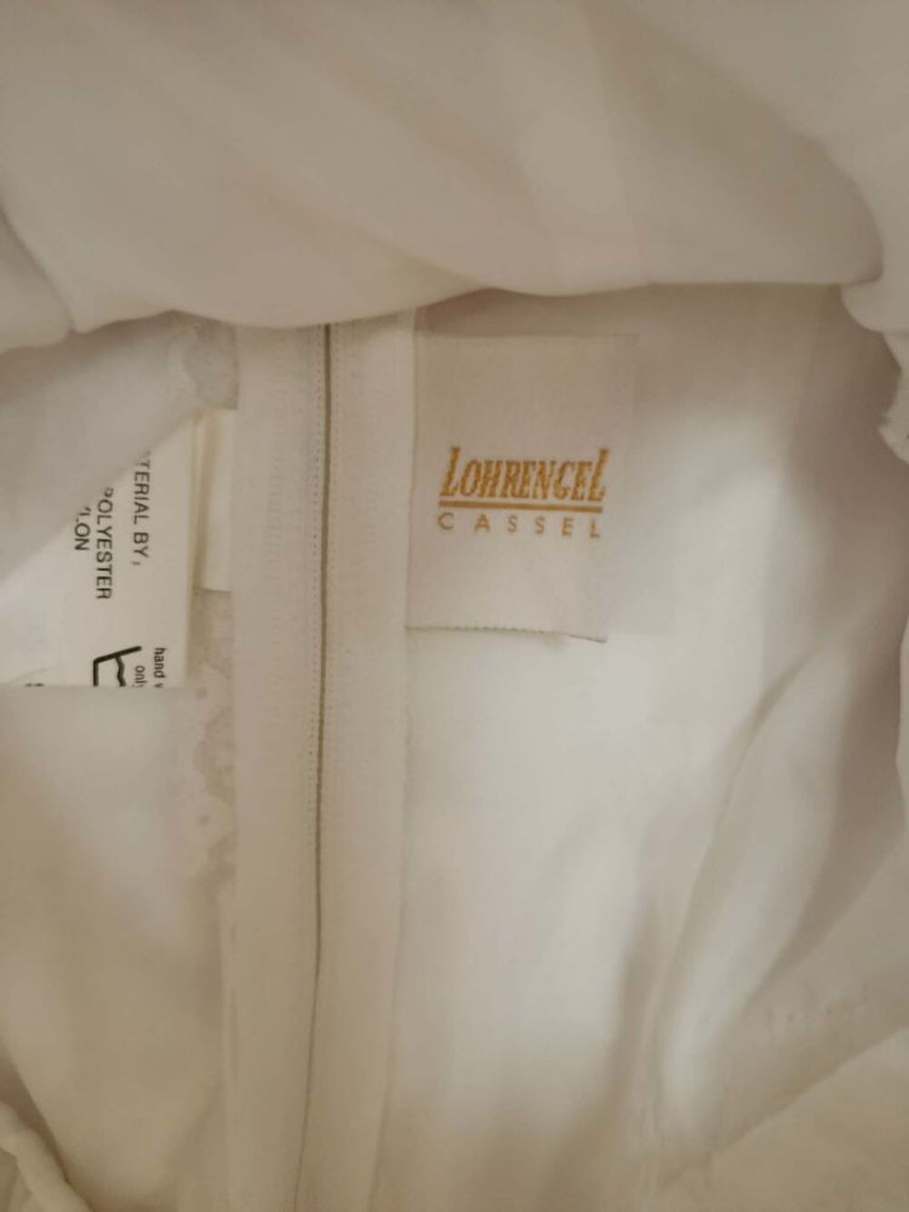 Robe de mari&eacute;e vintage princesse Lohrencel Cassel Vêtements