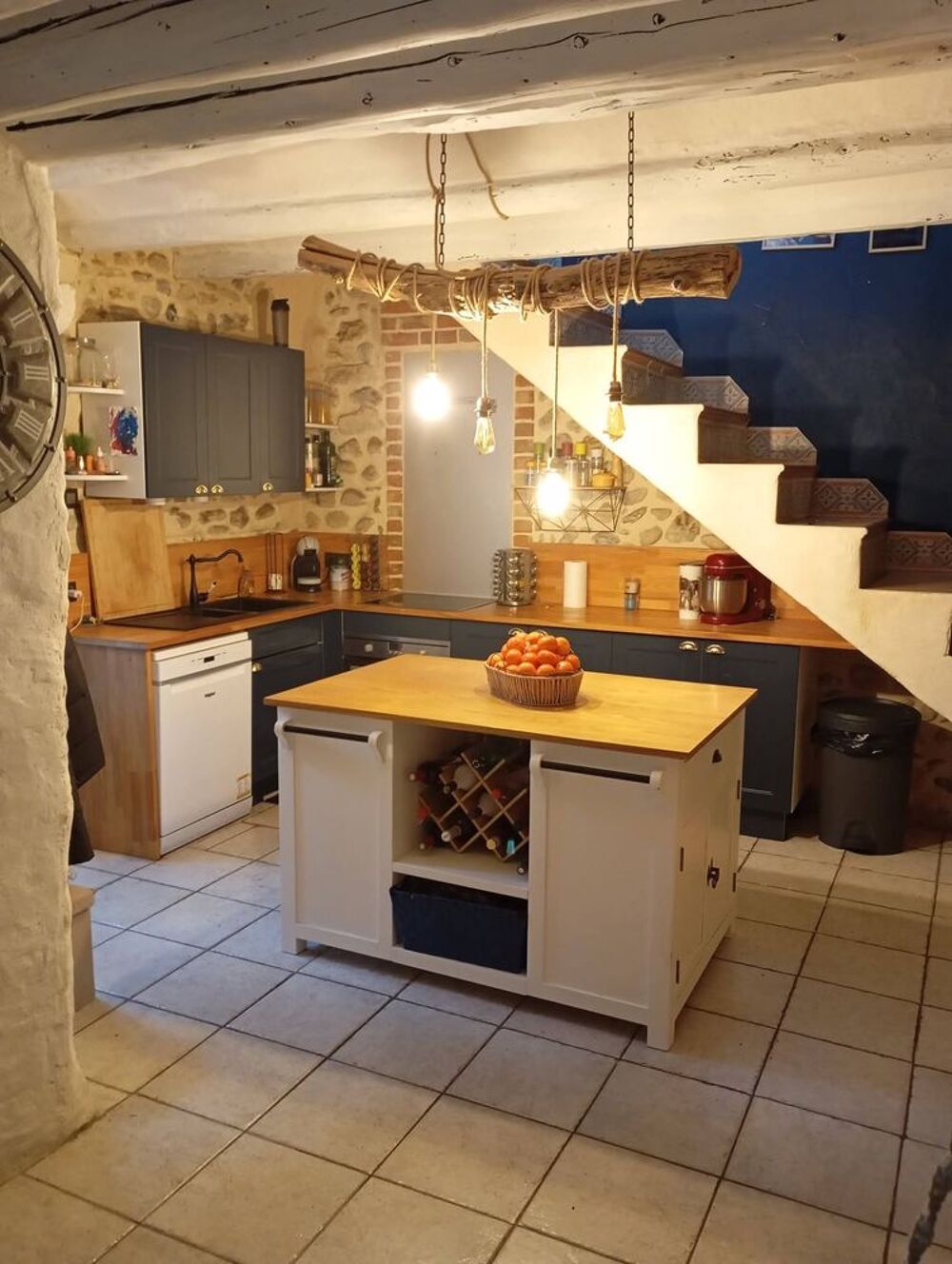 Vente Maison Maison de village en pierre rénovée Saint-victor-de-malcap
