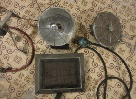 2 radiateurs � gaz, un �clairage � gaz, raccords 100 Portes-l�s-Valence (26)