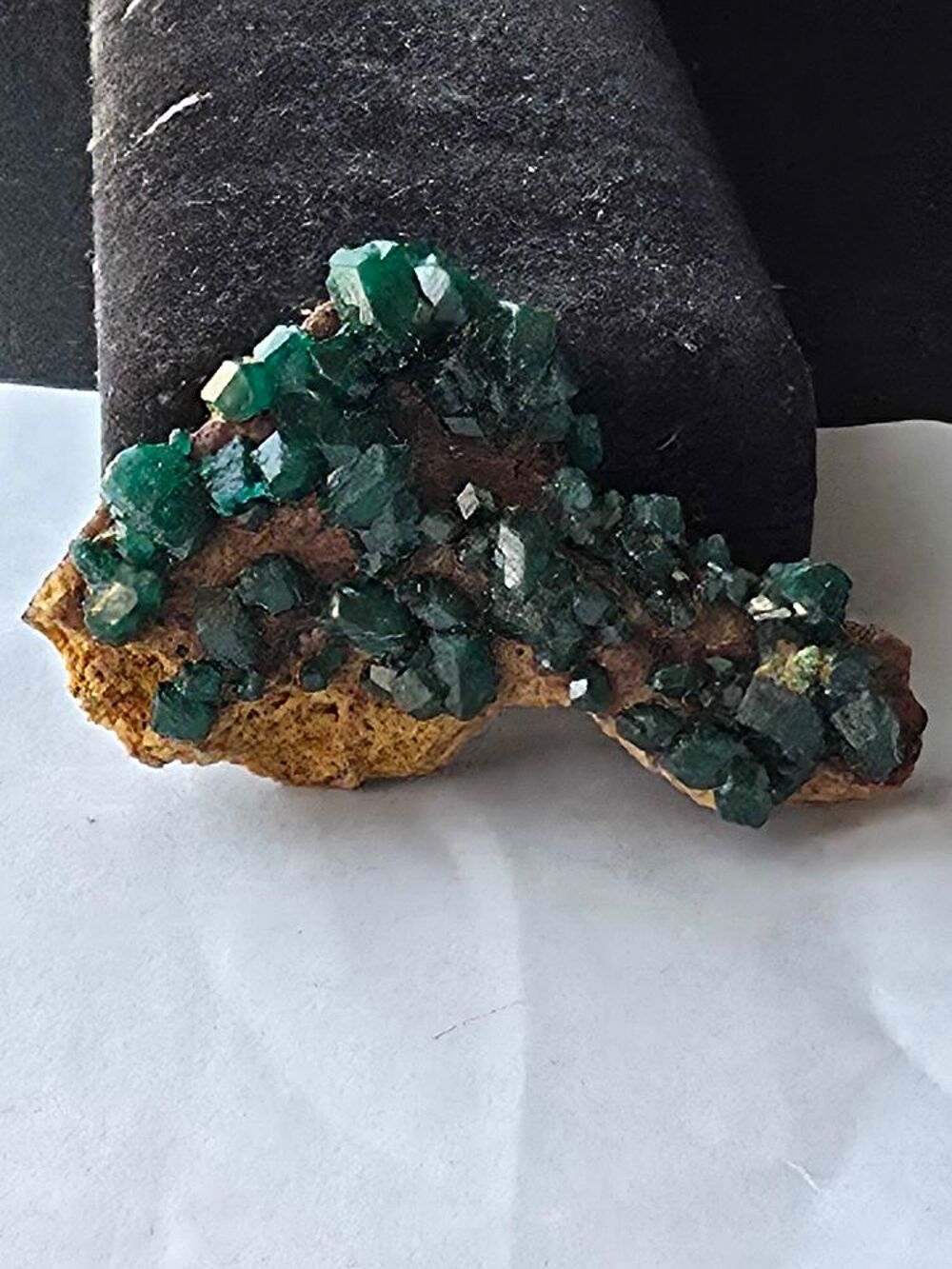 Dioptase sur Matrice du Katanga RDC-Collection 26g 