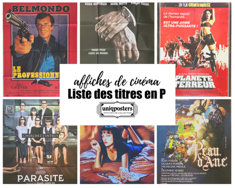 Affiches originales de cin�ma : Films en P (partie 1) 0 Montpellier (34)