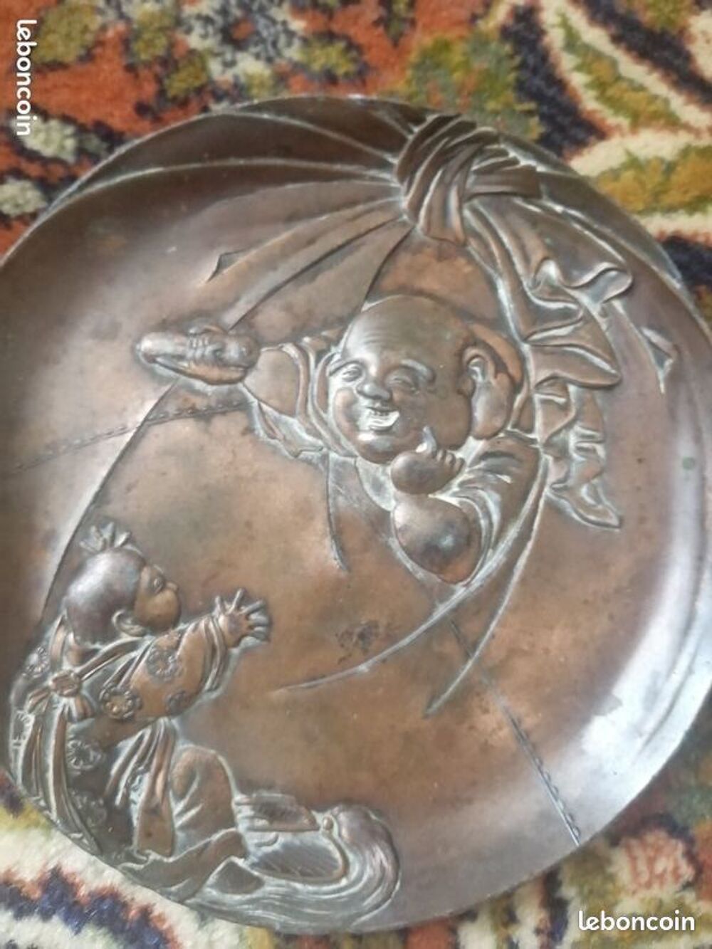petite soucoupe japonaise japon boudha bronze japonais asie Décoration