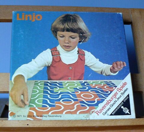Jeu �ducatif LINJO - Ravensburger - Otto MAIER - 1971 12 Argenteuil (95)