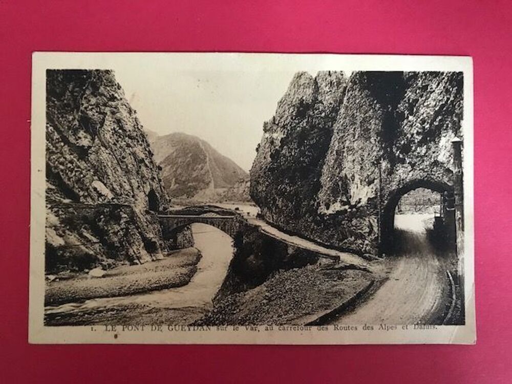 CPA Daluis Pont de Gueydan - 1938
