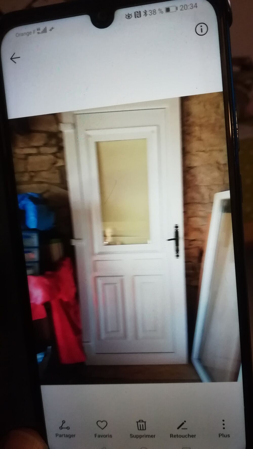 Porte d'Entr&eacute;e et fenetre double vitrage PVC. Bricolage