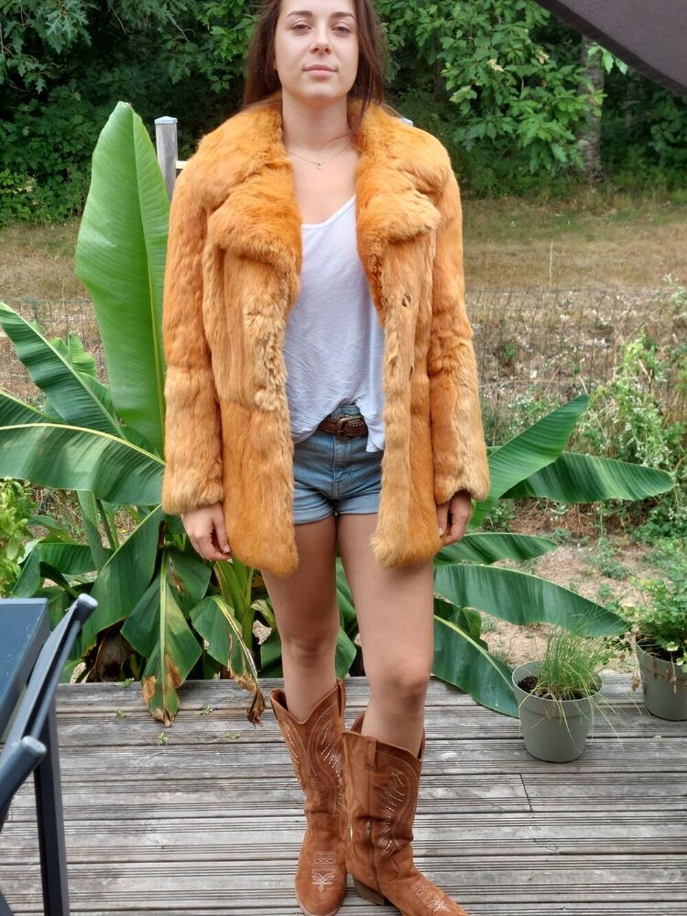 V&eacute;ritable fourrure vintage 70 Vêtements