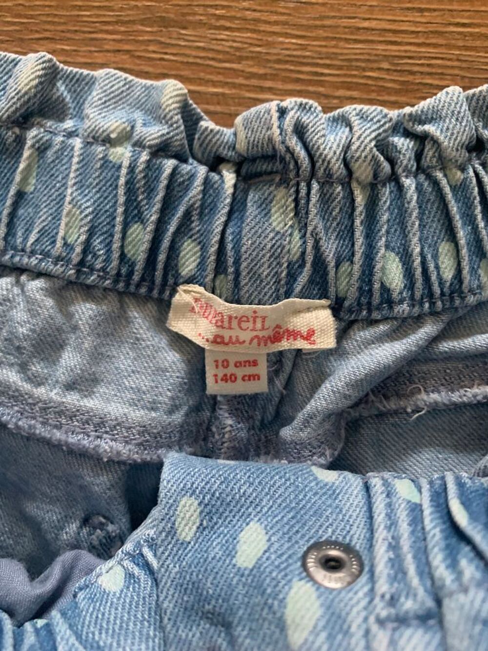Jean enfant fille " Du pareil au m&ecirc;me " Vêtements enfants