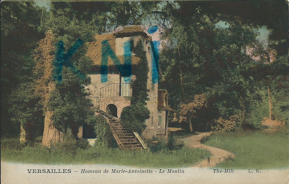 78 Versailles , le hameau, le moulin 