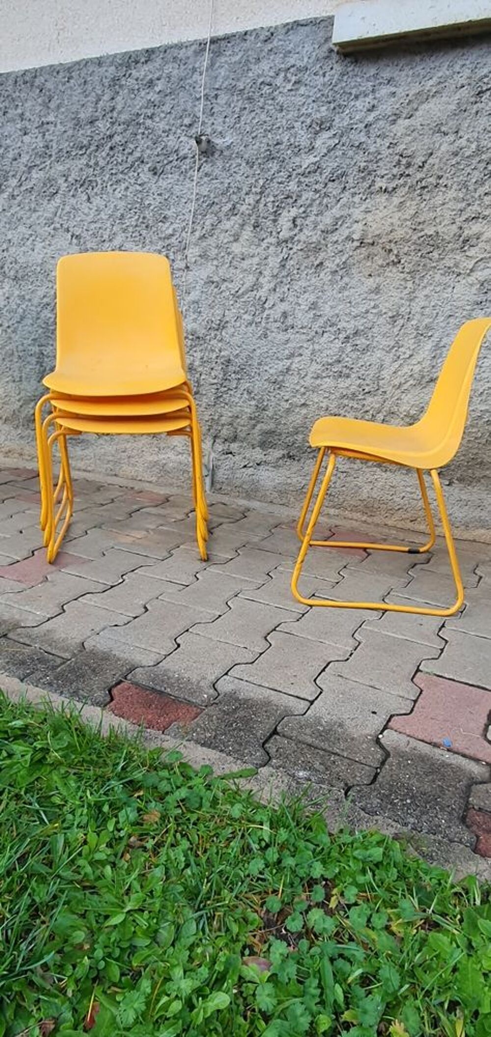 chaises enfants x4 