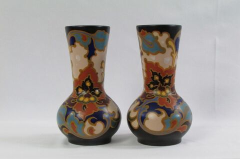 Paire de vases Rgina Rosario, Gouda Holland 155 Paris 15 (75)