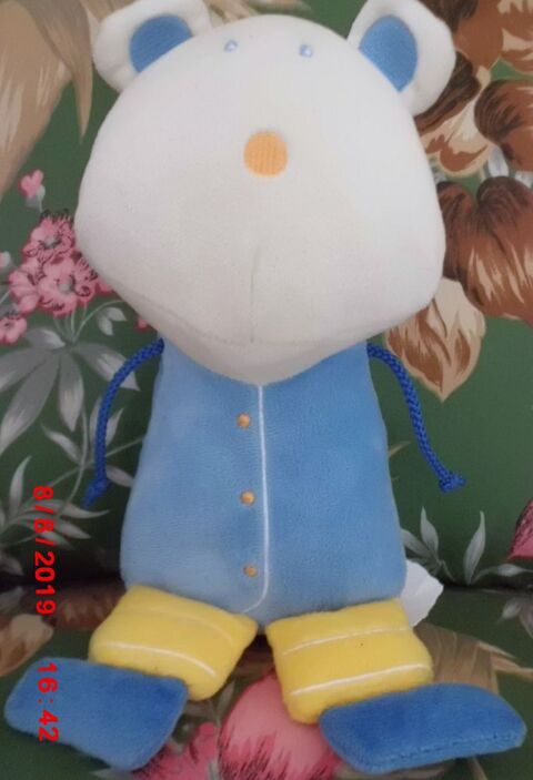 ours bleu blanc et jaune p'tit dodo 16 Oignies (62)