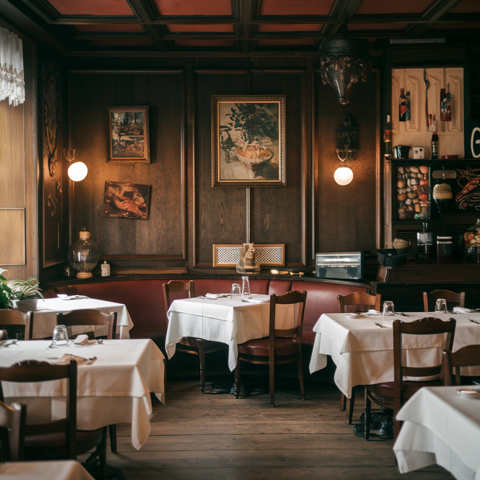 Murs et fonds restaurant de renom dans les Ardennes 92000 600 m$$92 000 €