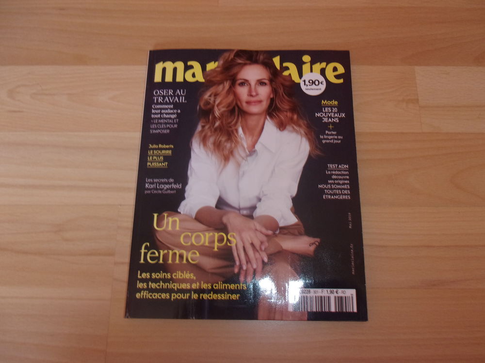 Magazine Marie Claire N&deg; 801 - Mai 2019 Livres et BD