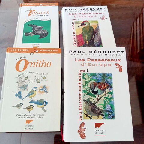 4 albums sur les oiseaux Saint-Laurs (79)
