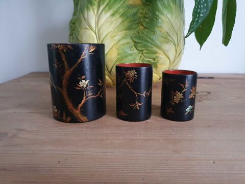 pot japonais du XIXé Bois Laqué Cabourg (14)