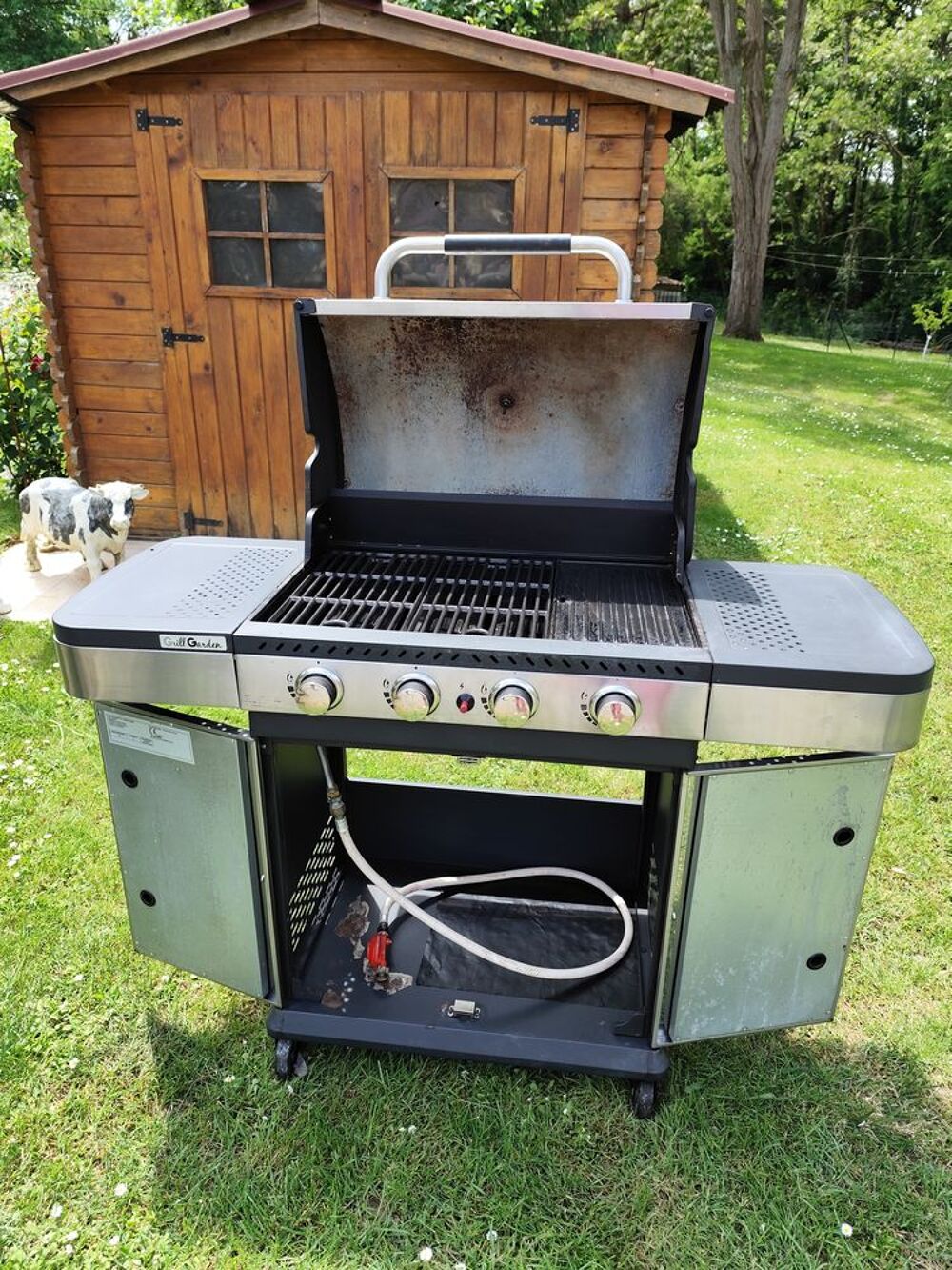 Barbecue &agrave; gaz Jardin