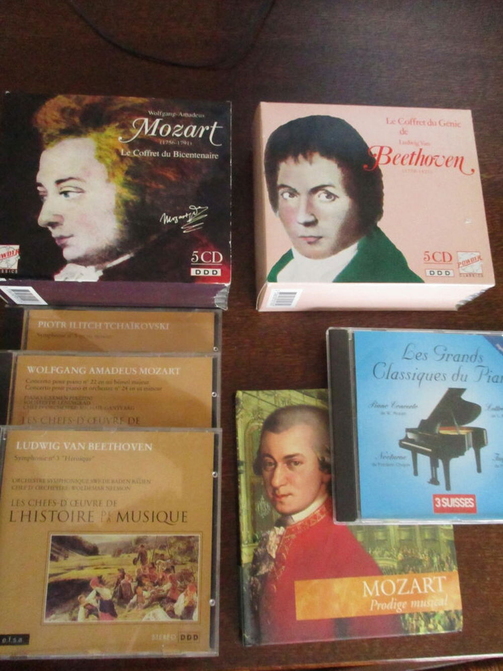 Lot de CD de musique classique CD et vinyles