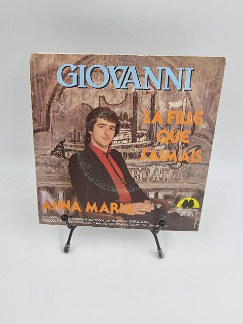 Vinyle 45 tours Giovanni : La Fille que j'Aimais / Anna... 1 Vulbens (74)