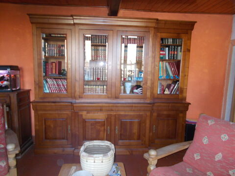 grande bibliothque merisier massif 0 Verquin (62)