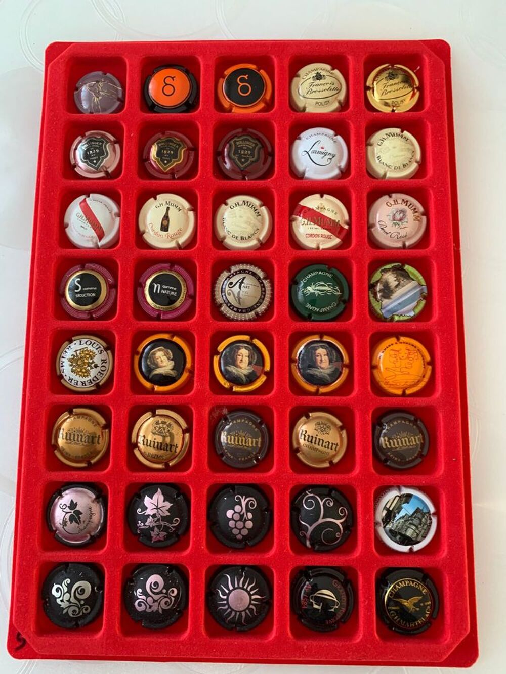 Capsules de champagne 
