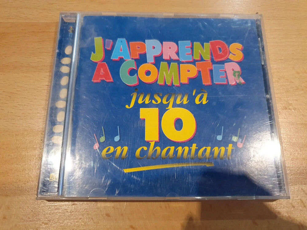 Cd : japprend &agrave; compter jusque 10 en chantant CD et vinyles