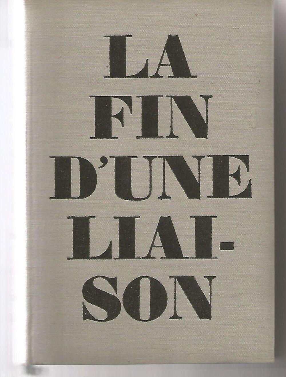 Graham GREENE La fin d'une liaison - Club du meilleur livre Livres et BD