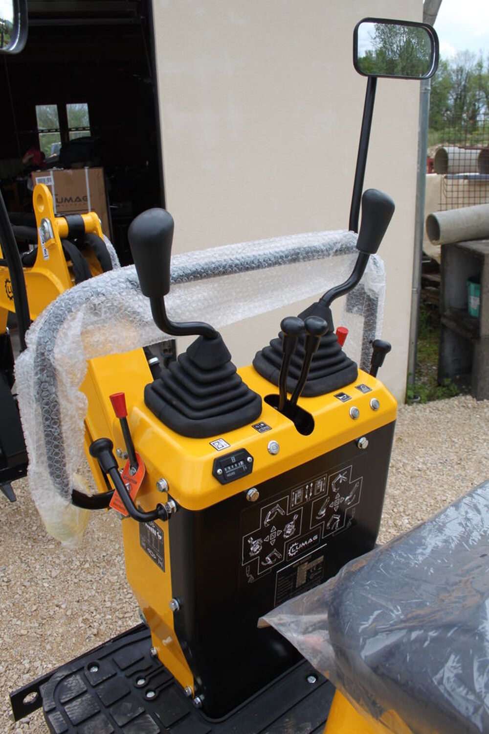 Mini pelle Lumag 600 Kg, MB600, Neuve Bricolage