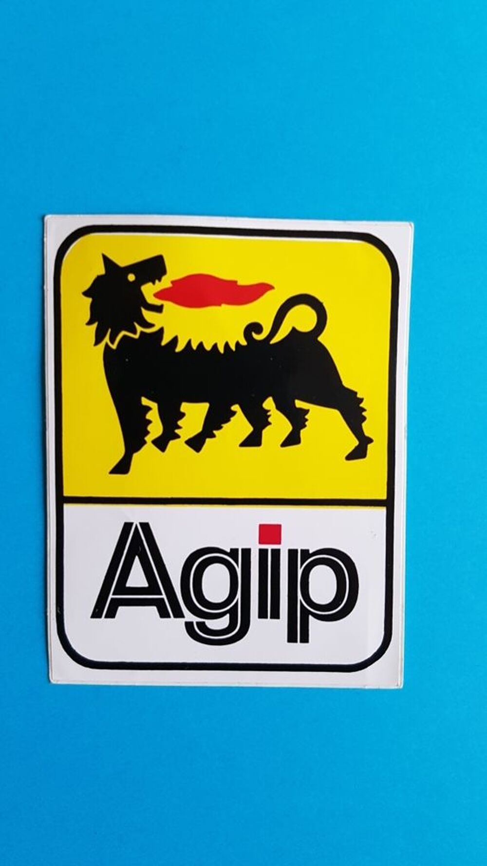 AUTOCOLLANT AGIP 