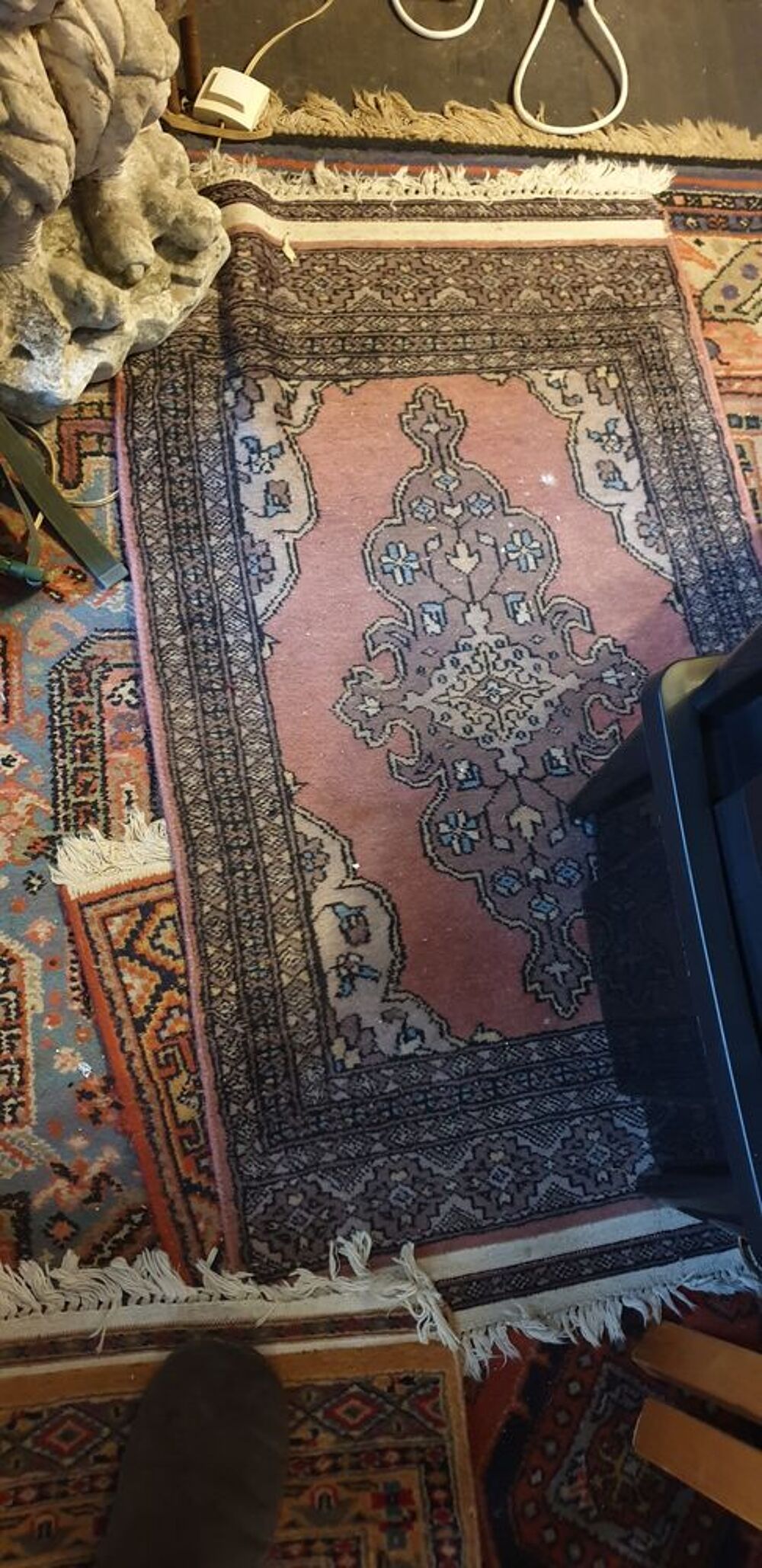 tapis d'Orient laine enti&egrave;rement fait main Décoration