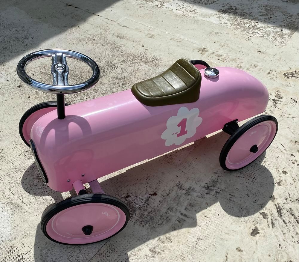 VOITURE PORTEUR B&Eacute;B&Eacute; ROSE Puériculture