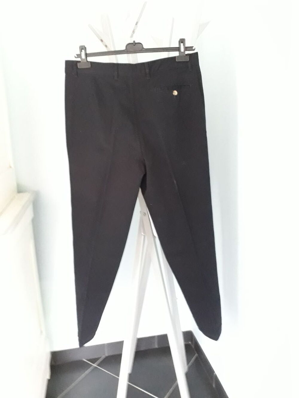 Pantalon Bleu-Marine Homme Taille 46 Vêtements