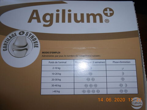 Complment alimentaire pour chien 270 cps pour articulation 62730 Marck