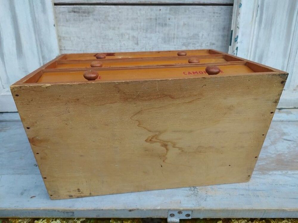 Petit Meuble de M&eacute;tier &agrave; Tiroirs Th&eacute; Tisane Vintage Meubles
