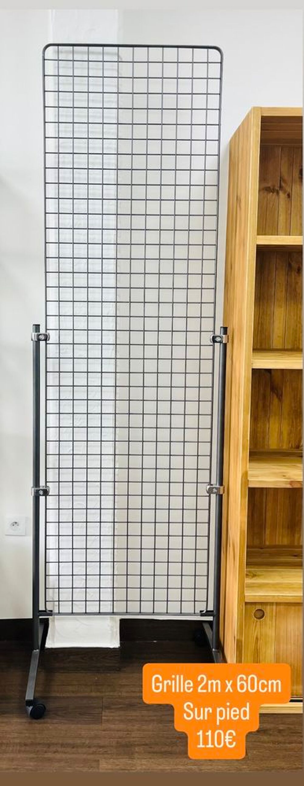 Grille sur pied 2m x 0,60 Bricolage