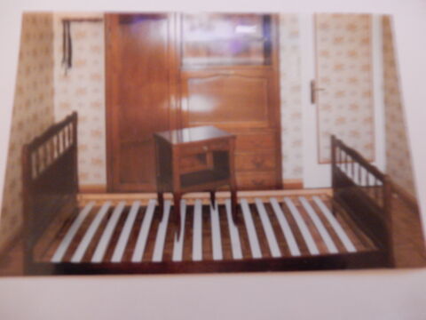 LIT +SOMMIER A LATTES +CHEVET 40 Corcou-sur-Logne (44)