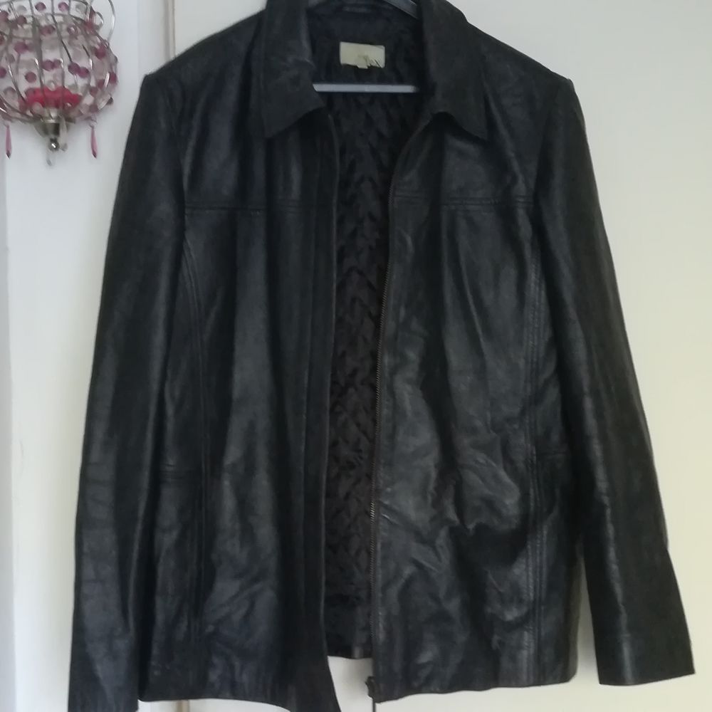 Blouson en cuir pour femme Vêtements
