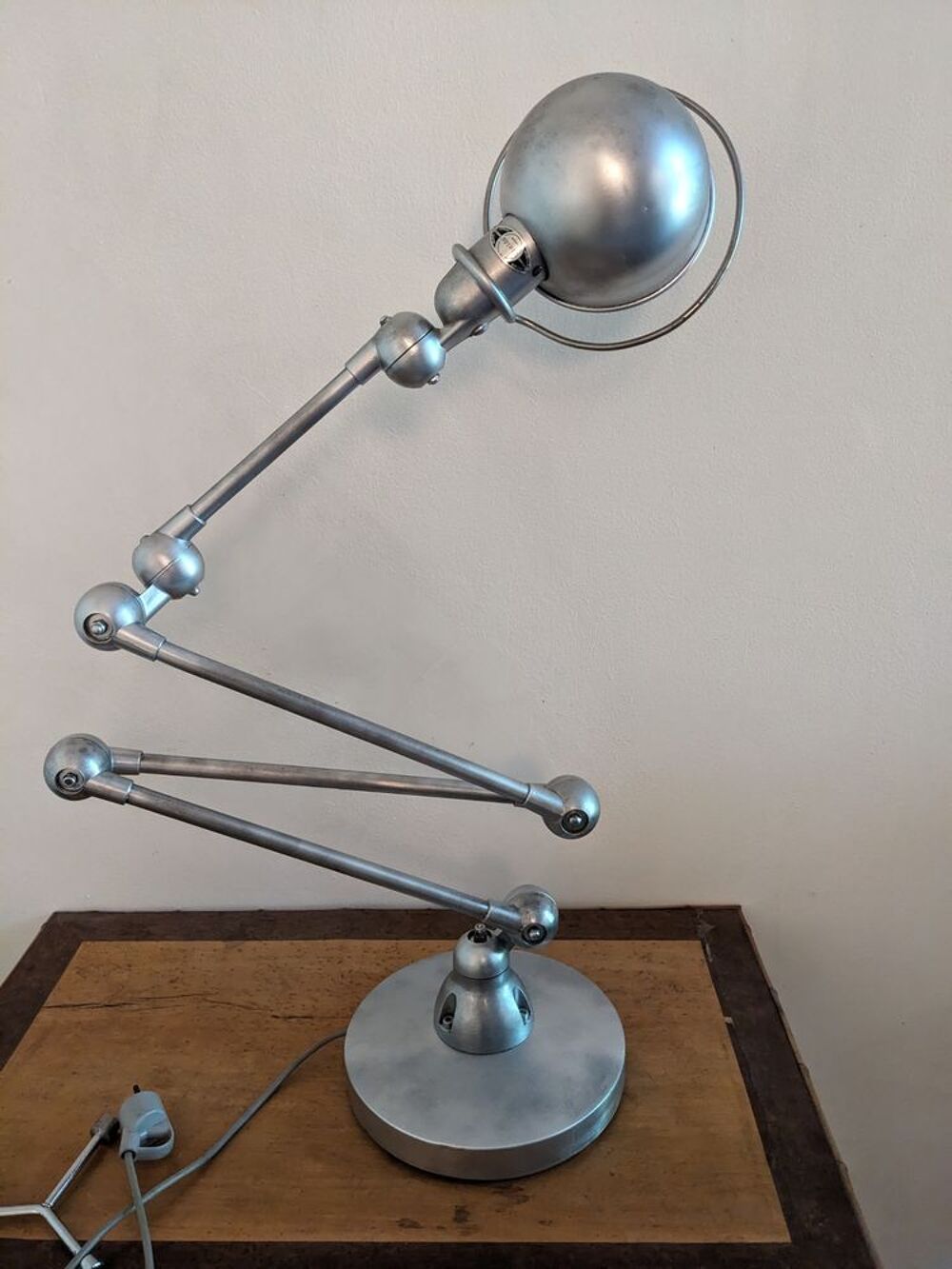 Lampadaire jielde 4 bras enti&egrave;rement r&eacute;nov&eacute;, magnifique d&eacute;ca Décoration