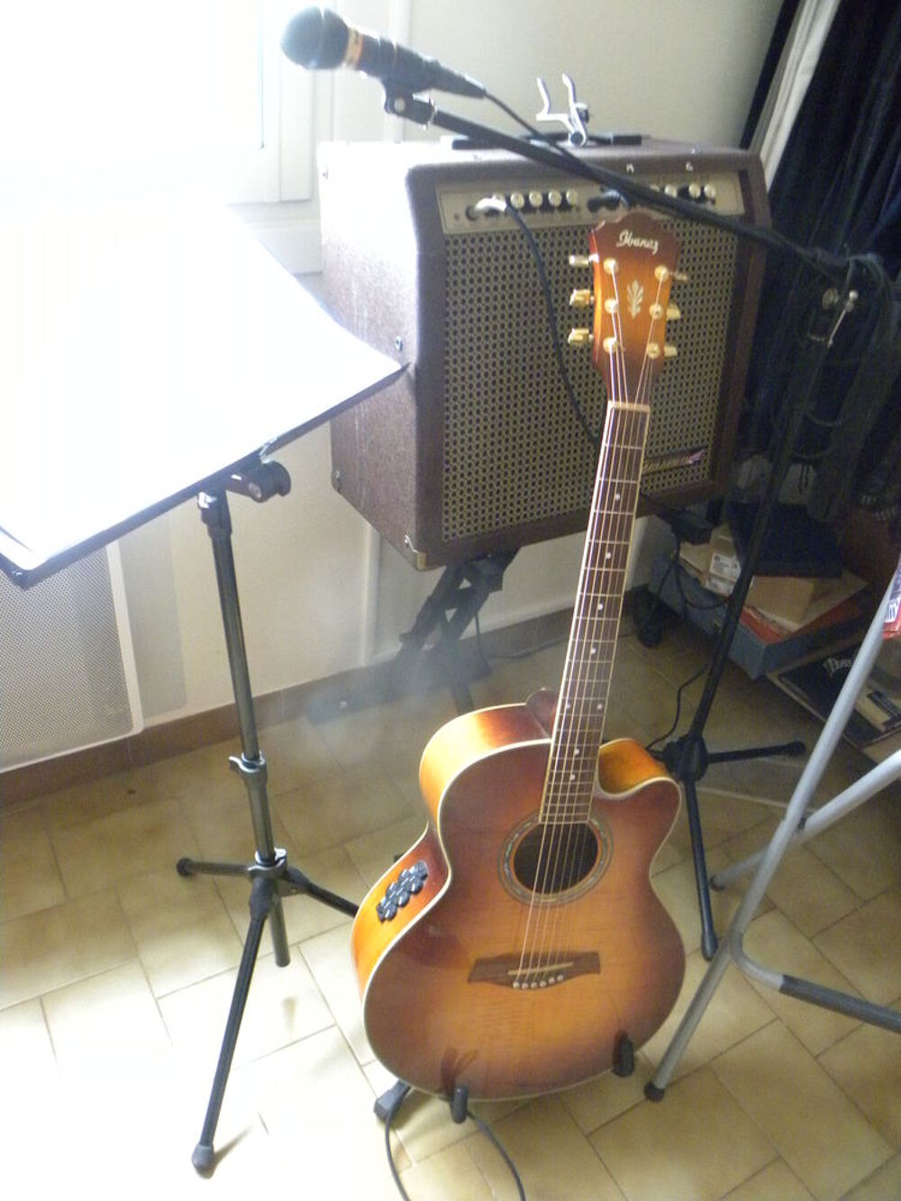 Ensemble pour musique et chants. Instruments de musique