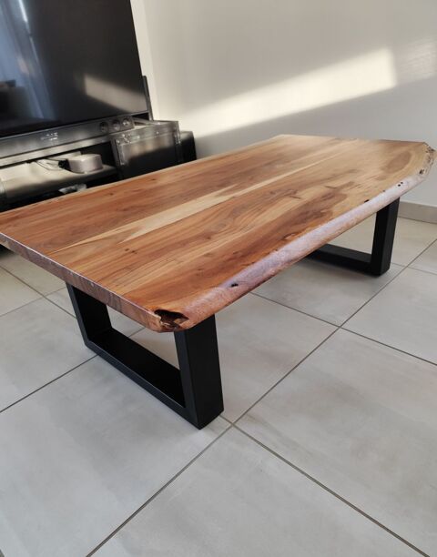 Table basse Acacia massif 470 Peyraud (07)